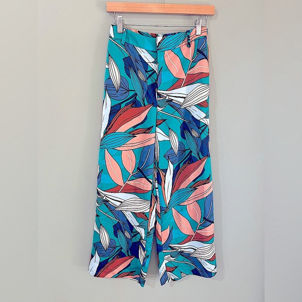 Nine West Women's Nine West Wide Leg Pants multi color size small